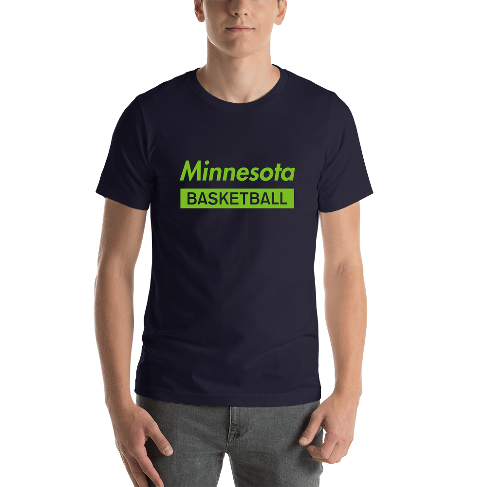 Minnesota Basketball T-Shirt - Blue - Shirt View