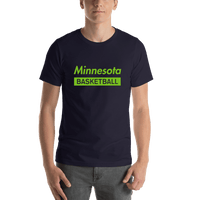 Thumbnail for Minnesota Basketball T-Shirt - Blue - Shirt View