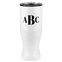 Thumbnail for Personalized Monogram Pilsner Tumbler (20 oz) - Right View