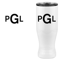 Thumbnail for Personalized Monogram Pilsner Tumbler (20 oz) - Design View