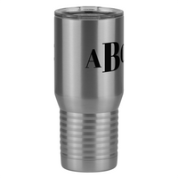 Thumbnail for Personalized Monogram Tall Travel Tumbler (20 oz) - Front Right View
