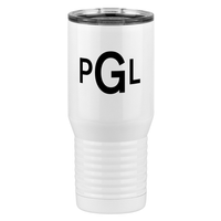 Thumbnail for Personalized Monogram Tall Travel Tumbler (20 oz) - Right View