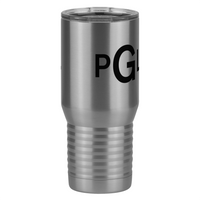 Thumbnail for Personalized Monogram Tall Travel Tumbler (20 oz) - Front Right View