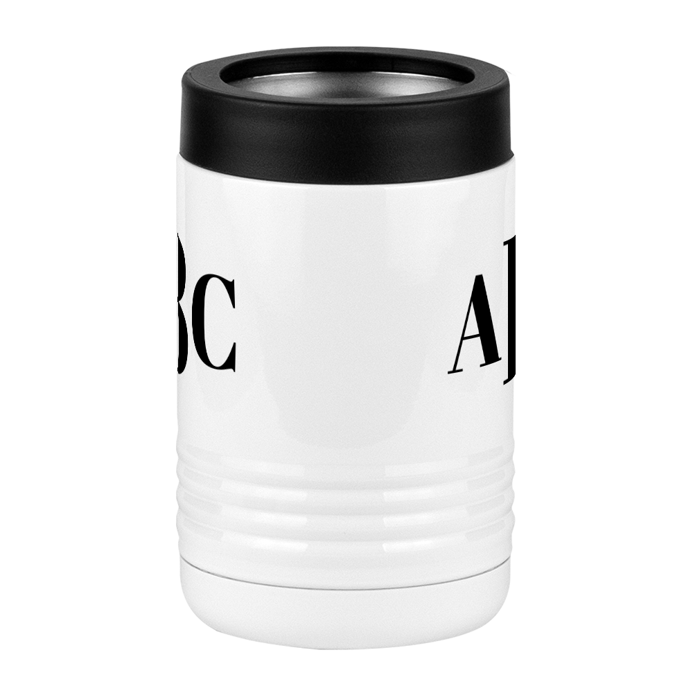Personalized Monogram Beverage Holder - Front View