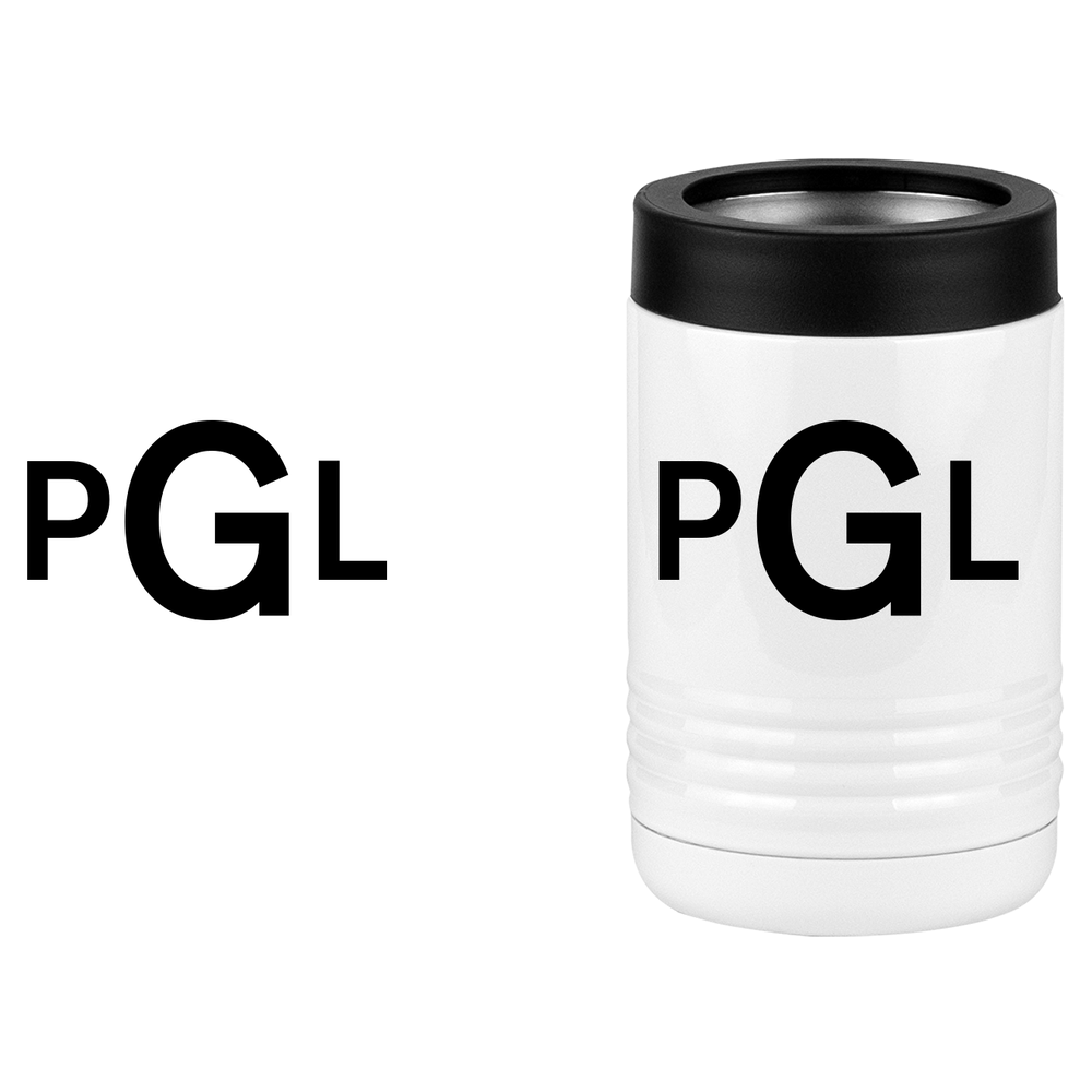 Personalized Monogram Beverage Holder - Design View