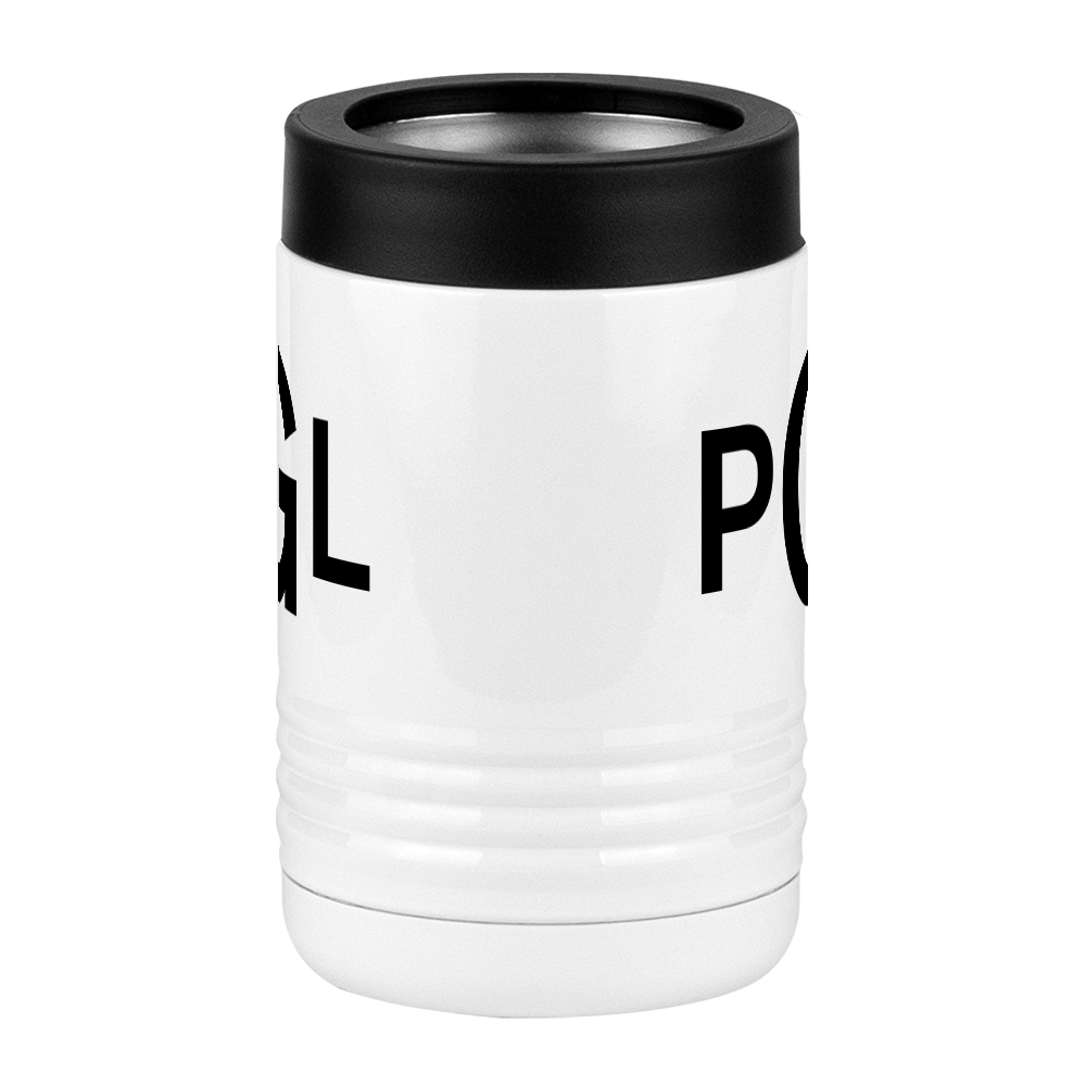 Personalized Monogram Beverage Holder - Front View