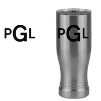Thumbnail for Personalized Monogram Pilsner Tumbler (14 oz) - Design View