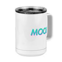 Thumbnail for Mood Coffee Mug Tumbler with Handle (15 oz) - Front Right View