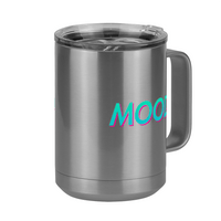 Thumbnail for Mood Coffee Mug Tumbler with Handle (15 oz) - Front Right View
