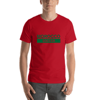 Thumbnail for Morocco Soccer T-Shirt - Red - Shirt View