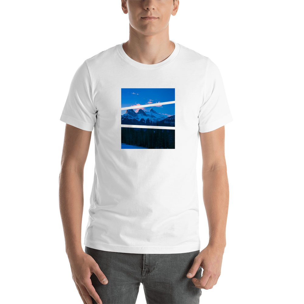 Mountain T-Shirt - White - Shirt View