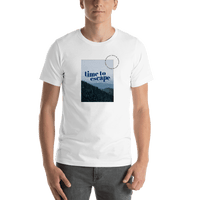 Thumbnail for Mountain Forest T-Shirt - White - Shirt View