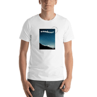 Thumbnail for Mountain Sky T-Shirt - White - Shirt View