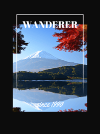 Thumbnail for Mt Fuji T-Shirt - Decorate View