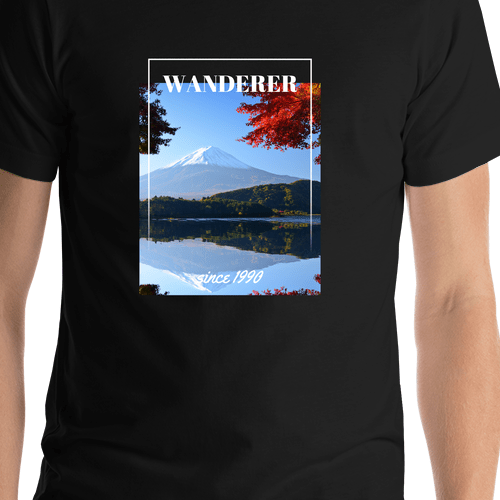 Mt Fuji T-Shirt - Shirt Close-Up View