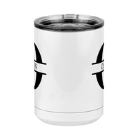 Thumbnail for Personalized Name & Initial Coffee Mug Tumbler with Handle (15 oz) - Front View