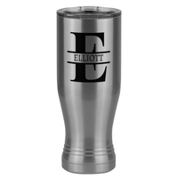 Thumbnail for Personalized Name & Initial Pilsner Tumbler (20 oz) - Left View