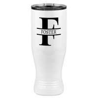 Thumbnail for Personalized Name & Initial Pilsner Tumbler (20 oz) - Left View