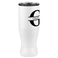 Thumbnail for Personalized Name & Initial Pilsner Tumbler (20 oz) - Front Right View