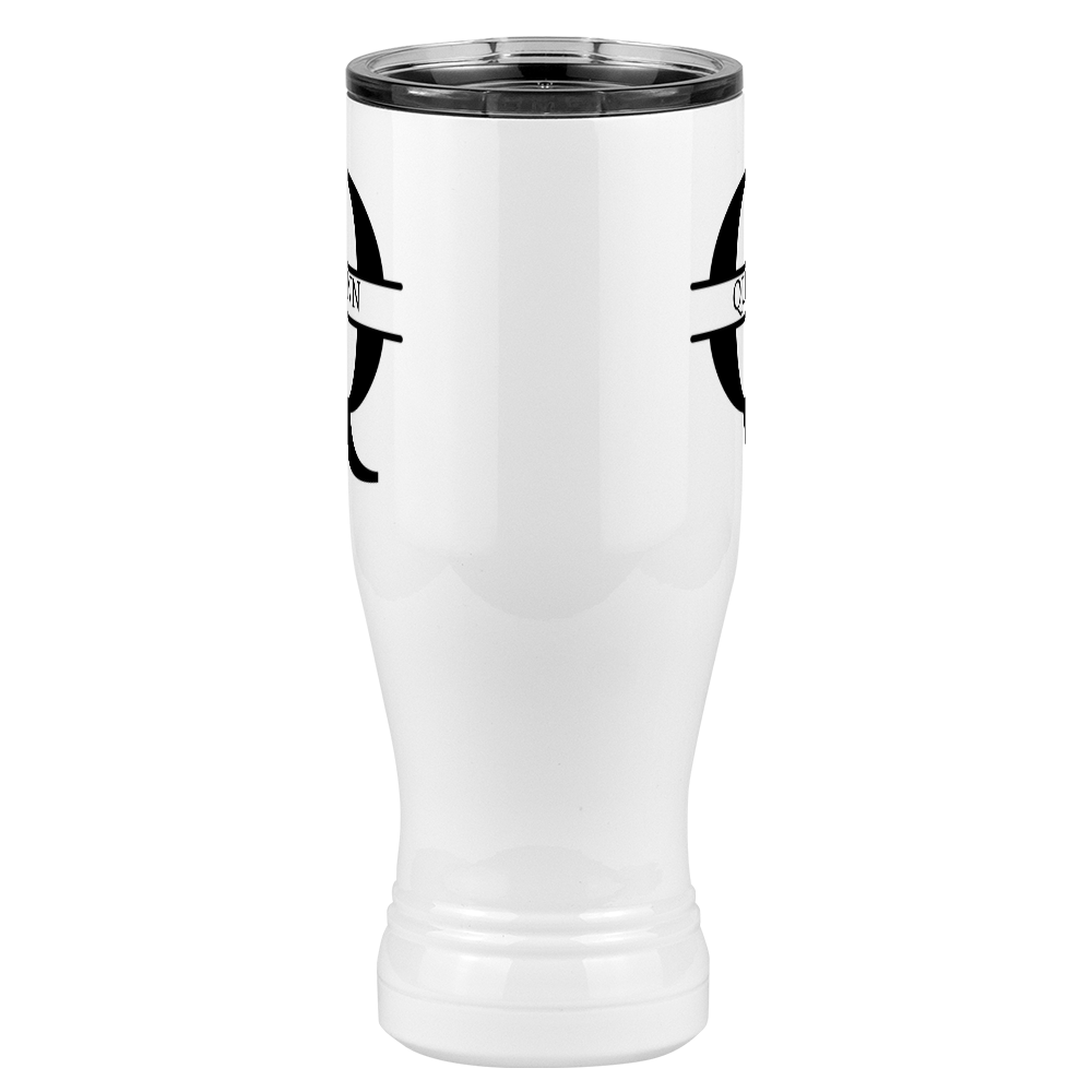 Personalized Name & Initial Pilsner Tumbler (20 oz) - Front View