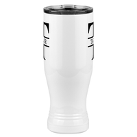 Thumbnail for Personalized Name & Initial Pilsner Tumbler (20 oz) - Front View