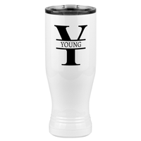 Thumbnail for Personalized Name & Initial Pilsner Tumbler (20 oz) - Right View