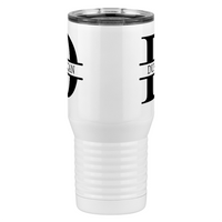 Thumbnail for Personalized Name & Initial Tall Travel Tumbler (20 oz) - Front View
