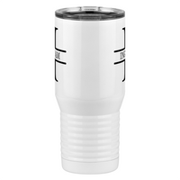 Thumbnail for Personalized Name & Initial Tall Travel Tumbler (20 oz) - Front View