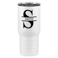 Thumbnail for Personalized Name & Initial Tall Travel Tumbler (20 oz) - Right View