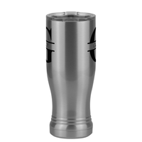 Thumbnail for Personalized Name & Initial Pilsner Tumbler (14 oz) - Front View