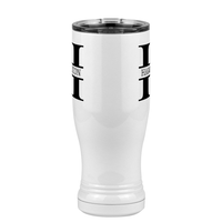 Thumbnail for Personalized Name & Initial Pilsner Tumbler (14 oz) - Front View