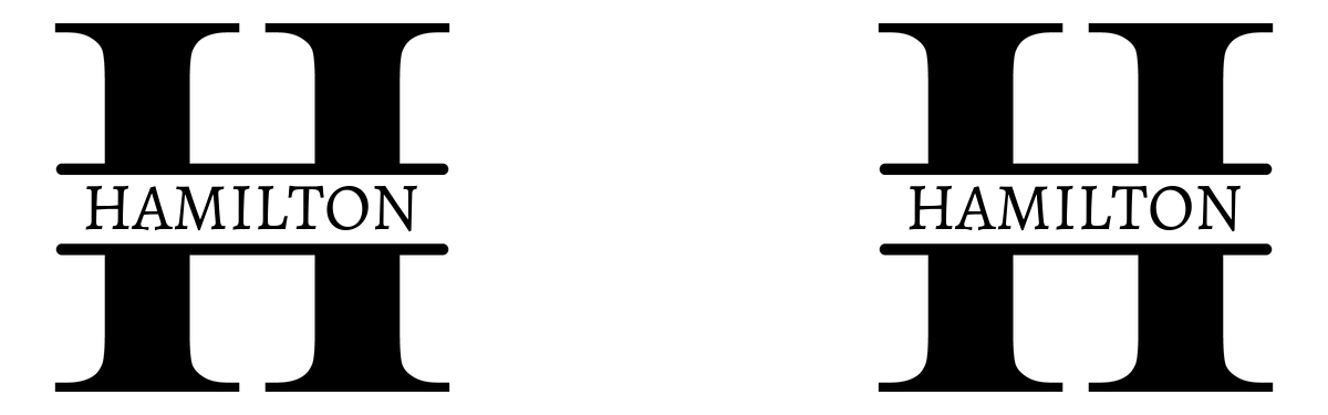 Personalized Name & Initial Pilsner Tumbler (14 oz) - Graphic View