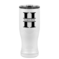 Thumbnail for Personalized Name & Initial Pilsner Tumbler (14 oz) - Right View