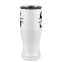 Thumbnail for Personalized Name & Initial Pilsner Tumbler (14 oz) - Front View