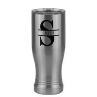 Thumbnail for Personalized Name & Initial Pilsner Tumbler (14 oz) - Right View