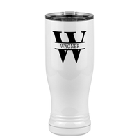 Thumbnail for Personalized Name & Initial Pilsner Tumbler (14 oz) - Left View