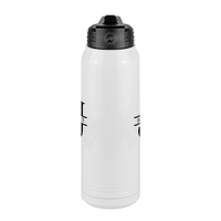 Thumbnail for Personalized Name & Initial Water Bottle (30 oz) - Front View