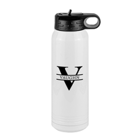 Thumbnail for Personalized Name & Initial Water Bottle (30 oz) - Right View