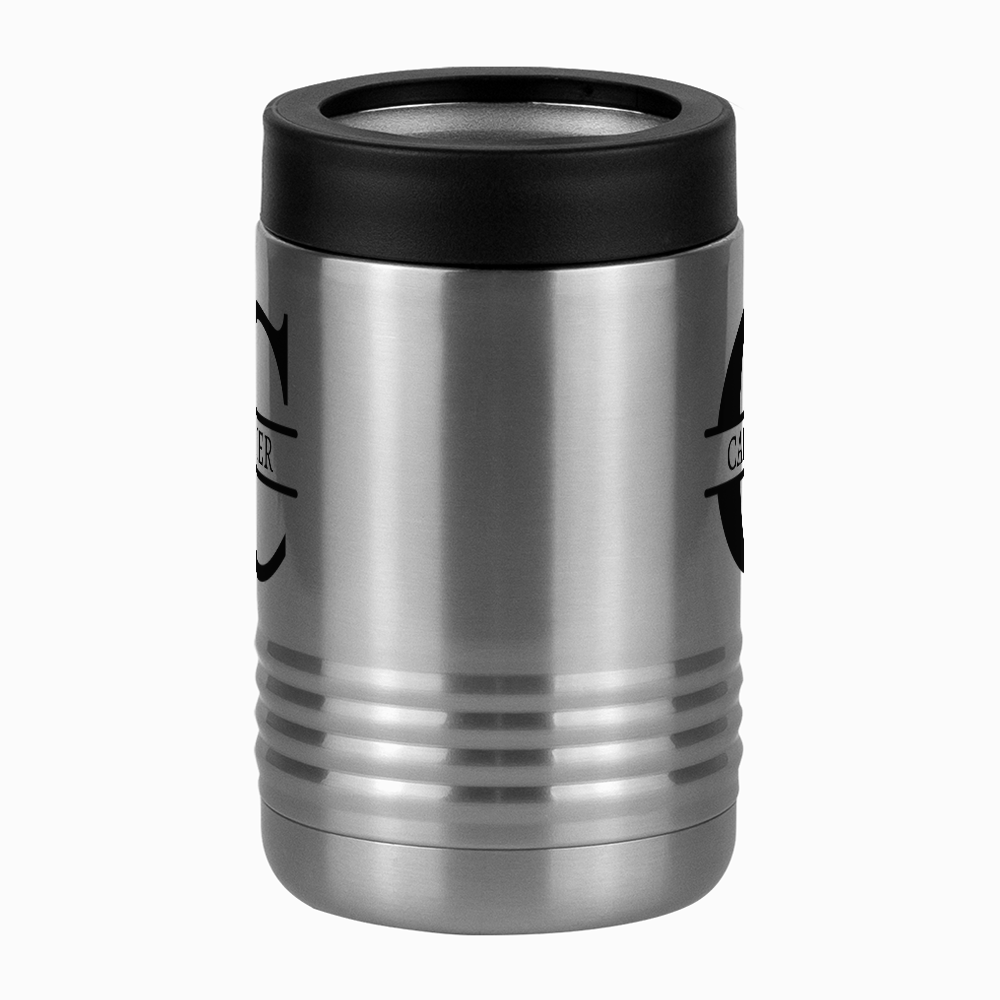 Personalized Name & Initial Beverage Holder - Front View