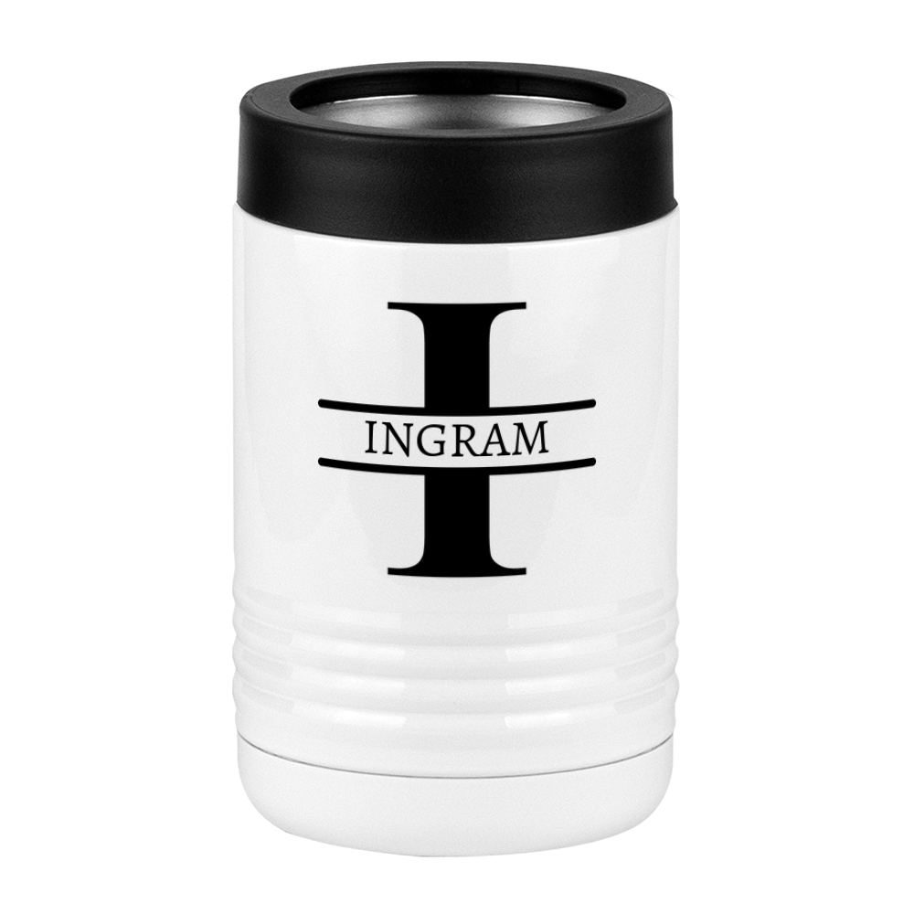 Personalized Name & Initial Beverage Holder - Left View