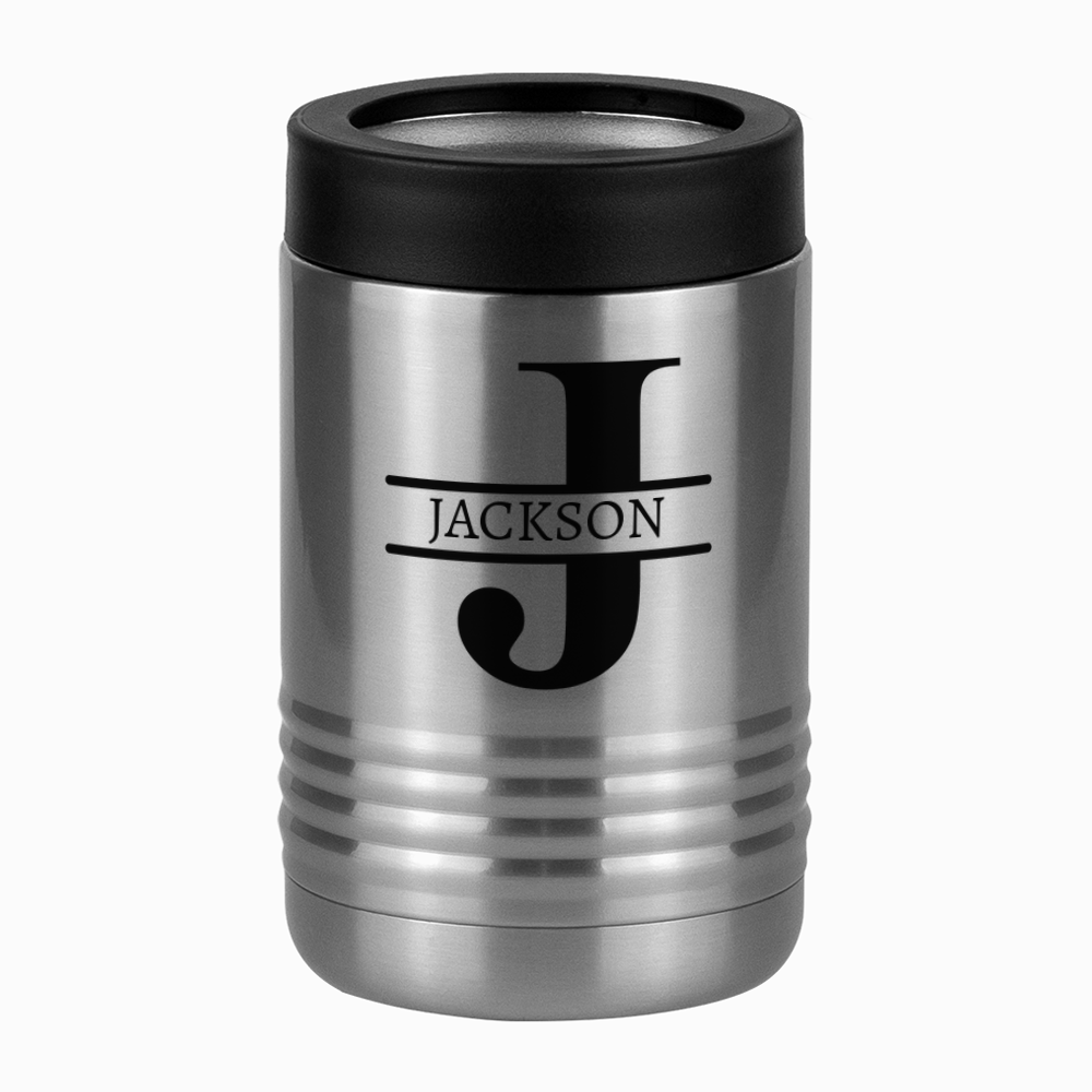 Personalized Name & Initial Beverage Holder - Right View