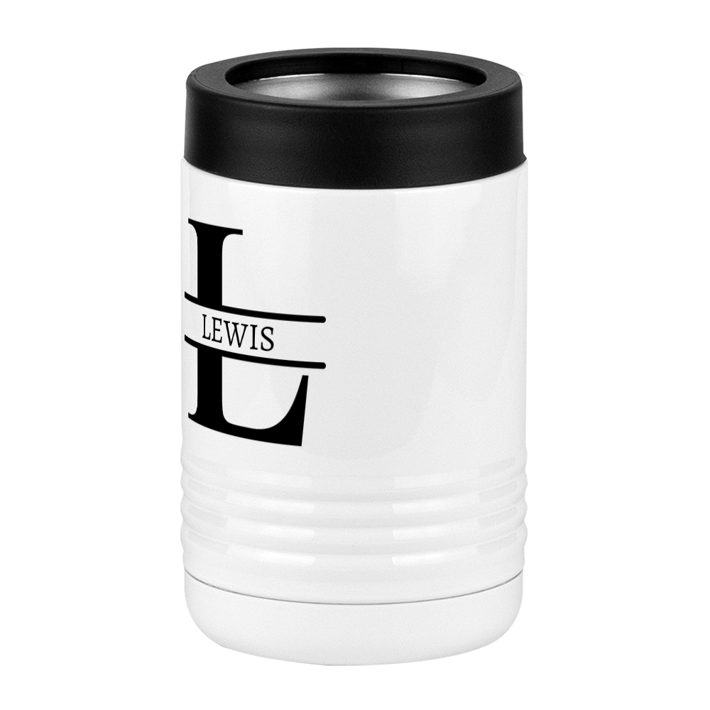 Personalized Name & Initial Beverage Holder - Front Left View