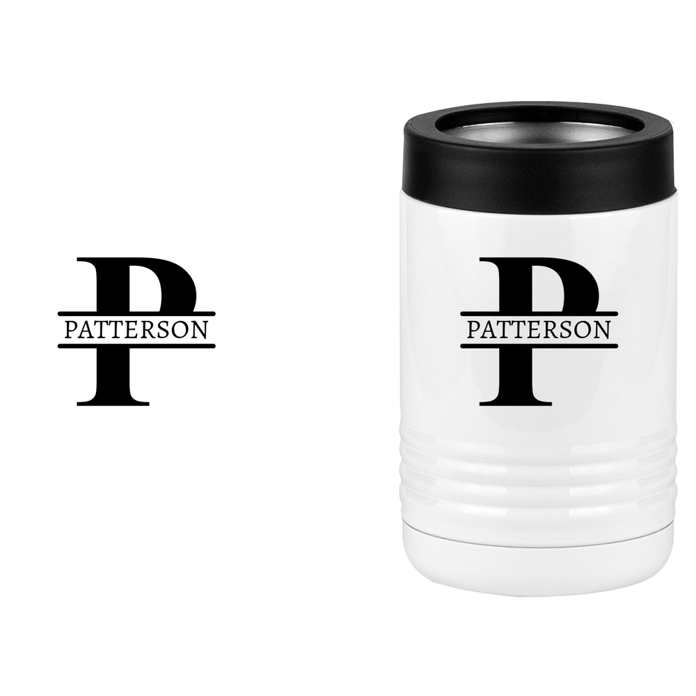 Personalized Name & Initial Beverage Holder - Design View