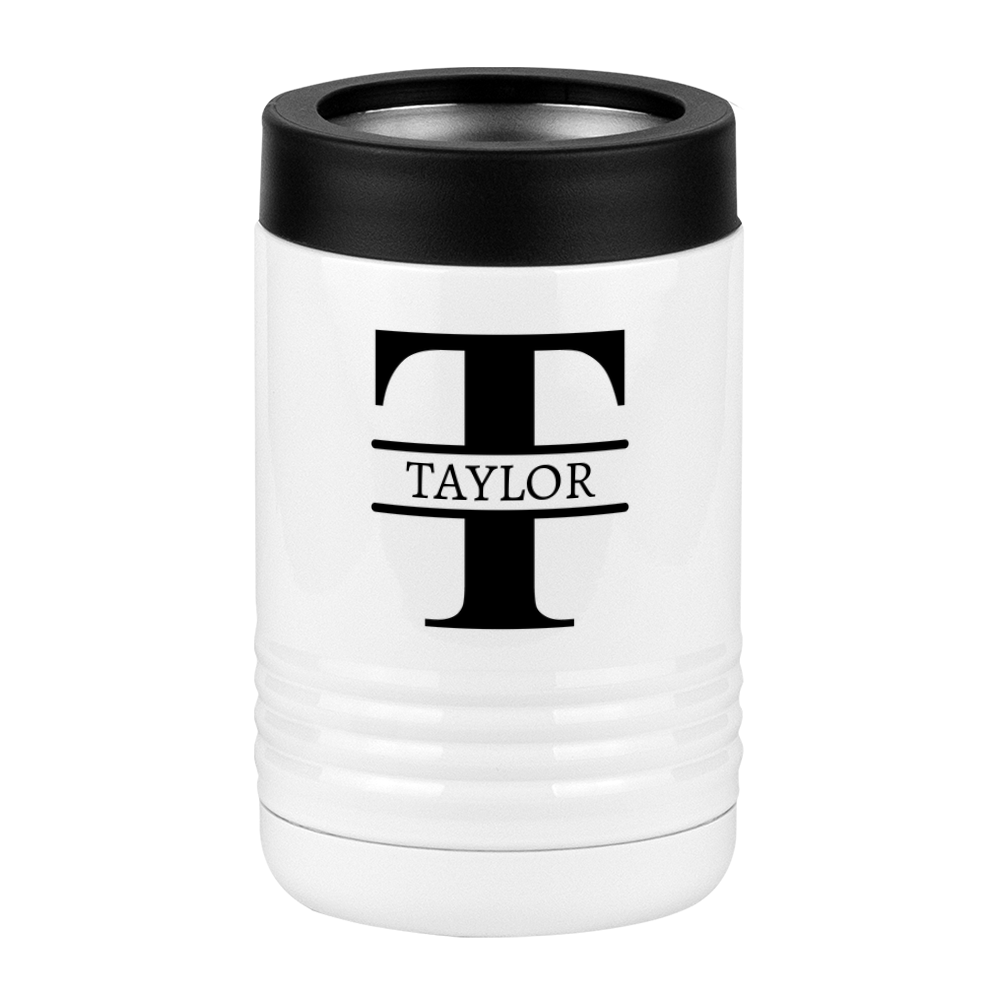 Personalized Name & Initial Beverage Holder - Left View