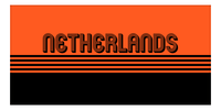 Thumbnail for Personalized Netherlands Beach Towel - Front View