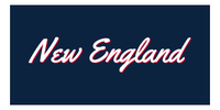 Thumbnail for Personalized New England Beach Towel - Front View