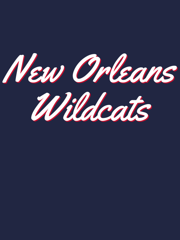 Personalized New Orleans T-Shirt - Blue - Decorate View