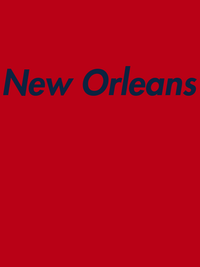 Thumbnail for Personalized New Orleans T-Shirt - Red - Decorate View
