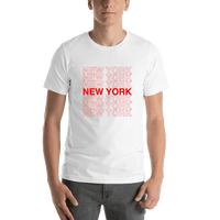 Thumbnail for New York T-Shirt - White - Shirt View