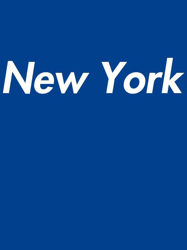 Personalized New York T-Shirt - Blue - Decorate View